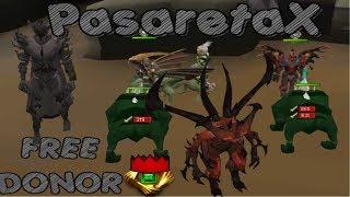 {NEW!} PasaretaX! Runescape private server(Tons of content) over 50+ Bosses/Miniguns/Free Donators