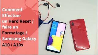 Samsung A10/A10s Hard Reset - Comment Réinitialiser (FORMATER ENTIEREMENT) son Smartphone Android