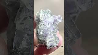 XX098 - Two-Generation Fluorite, Pyrite