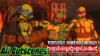 TMNT: Mutants In Manhattan - All Cutscenes