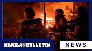Israeli emergency services respond to new Iranian strikes