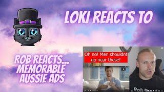 Loki Reacts to Rob Reacts to MEMORABLE Aussie Ads From 90's-00's