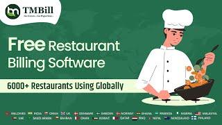 How to send eBill in TMBill Atlantic Desktop POS | Free Restaurant & Bar Billing Software