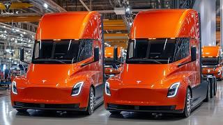 Tesla Semi NEW UPDATE Mass Production & Testing, Elon Musk LEAKED 6 Reasons Why Big Rig Is Worth It!