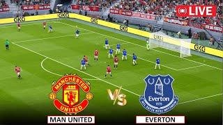 Live : Manchester United vs Everton I English Premier League 2024/25 I Live Match eFootball Pes 21