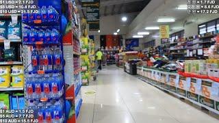 Supermarket Tour In Fiji Island in the South Pacific | World Tour