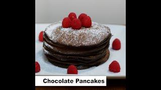 How to Make Chocolate Pancakes | Homemade Chocolate Pancake Recipe Short Version