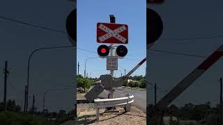 Teardrop Bell Level Crossing Australia