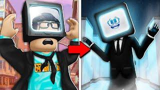 HUMAN To TV MAN! (Roblox)