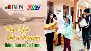 BIN Corporation Group Trao Quà Thiện Nguyện Cho Đồng Bào Miền Trung