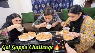 Eating Gol Gappa️| with game play||Challenge|| Jeetna hoa mushkil