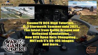 FLIGHT SIM NEWS 06-24-21 - MilTech5's BO-105, CasmoTV's HIND tutorials, IL-2 Summer Sale 2021 & more