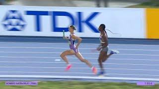 WOMEN'S 4x400m RELAY |FINALUSA blows out the competition in 2024 women's 4x400m atWorld Athletics