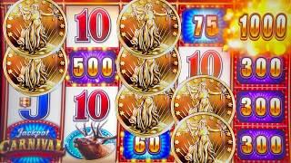 NON-STOP COINS  64 FREE GAMES  BIG PROFIT on JACKPOT CARNIVAL 