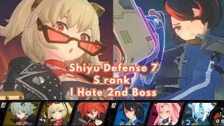 ZZZ New Reset 1.2 Shiyu Defense 7 S rank Close Call & Hate the boss