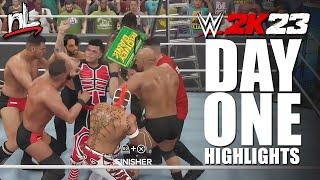 WWE 2K23: DAY ONE! (Glitches + Funny Moments)