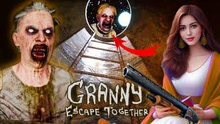 *NEW SEWER ESCAPE ENDING*|| GRANNY ESCAPE TOGETHER GAMEPLAY|| #granny #horror #grannygame #girlgamer