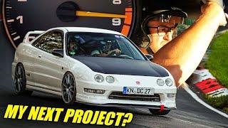 9000 Sunset RPM! Honda Integra DC2 Type R! // Nürburgring