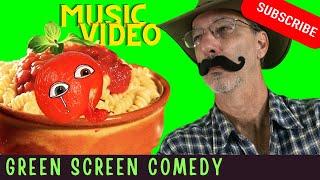 Old Tomato: Music Video Parody of The Eagles 'Desperado' - Green Screen Comedy