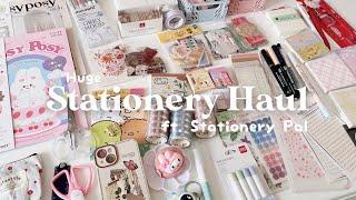 huge stationery haul | w/ stationery pal