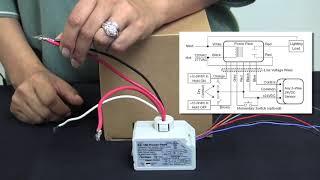 WattStopper- How to wire a BZ-150 Universal Voltage Power Pack