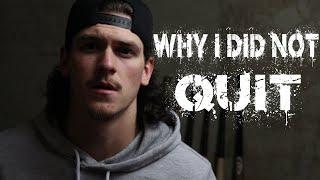 Why I Did Not Quit | Ryan Fitzgerald Story | Motivational Video
