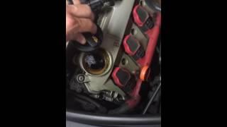 Audi A6 C6 2007 PCV valve check