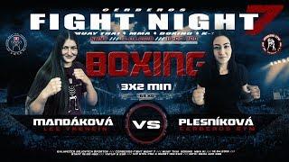 CFN7:     PLESNIKOVA   vs   MANDAKOVA   BOXING   12.04.2019