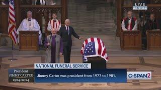 President Jimmy Carter Memorial Service at National Cathedral