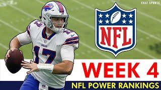 NFL Power Rankings: All 32 Teams Ranked Entering Week 4 Of 2024 NFL Season