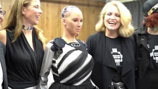 Sophia the Robot Attends NY Fashion Week 2019