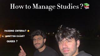 How to Manage Studies? | Quizes and Written Exam? | Passing Percentages in College? | RupeshNZ |