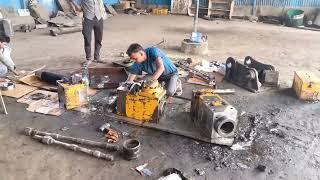 Hydraulic Fine Breaker Full Repair, Repair Fine Breaker in Excavator, Mechanic Gyan