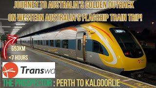 Journey to Australia's Golden Outback by Train | TransWa Prospector Perth to Kalgoorlie Review