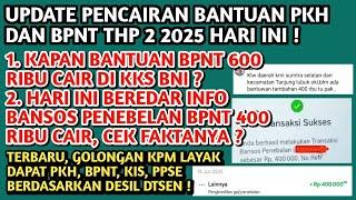 UPDATE HARI INI SALDO MASUK KARTU KKS : INFO SALDO 400 RB PENEBALAN BPNT & BPNT 600 RB DI KKS BNI️