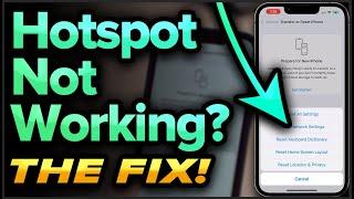 iPhone Hotspot Not Working? 8 REAL Fixes!