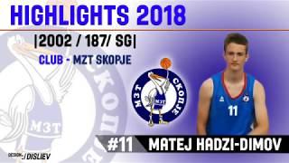 Matej Hadzi-Dimov Highlights 2018