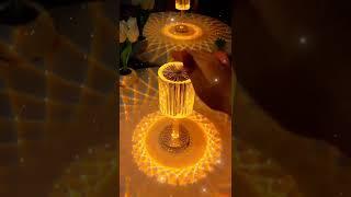 Product Link in Bio (#  708  )-  Diamond Glow Acrylic Touch Table Night Lamp