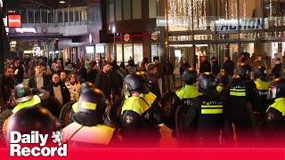 Amsterdam antisemitic attacks: Five injured and 62 arrested after football match