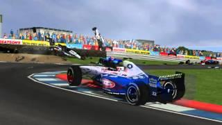 rFactor F1 1998 Crash Compilation