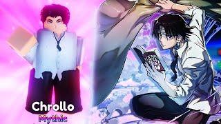 Chrollo Lucilfer Showcase in Anime Realms Roblox