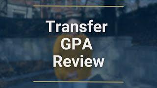 Transfer GPA Review