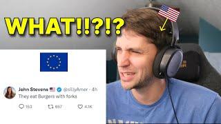 American reacts to European Culture Shocks that Confuse Americans [part 2]