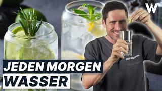 Wasser mit Schuss (gekühlt): Das passiert mit Deinem Körper wenn du Wasser so jeden Tag trinkst!