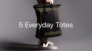 5 Killer Tote Bags for EDC - Peak Design, Billykirk, Bellroy, Harber London, Tom Bihn, Blackbriar