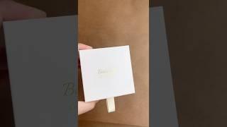 #packaging #boxes with golden foil logo for jewelry, gift and fashion accessories