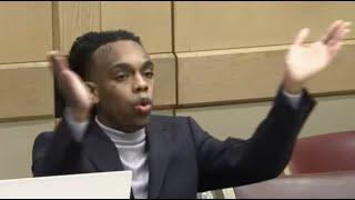 YNW Melly under fire for blowing kisses, laughing, smiling in court during double murder trial