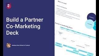 Building a Co-Marketing Deck for Your Partner Marketing Strategy