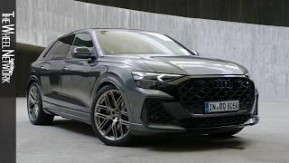 2025 Audi RS Q8 performance | Daytona Grey Pearl | Driving, Interior, Exterior