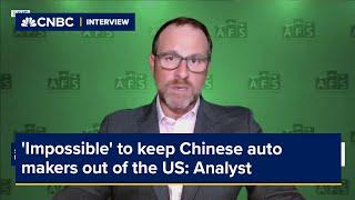 'Impossible' to keep Chinese auto makers out of the US: Analyst